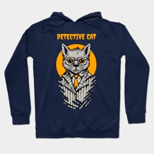 Detective cat Hoodie